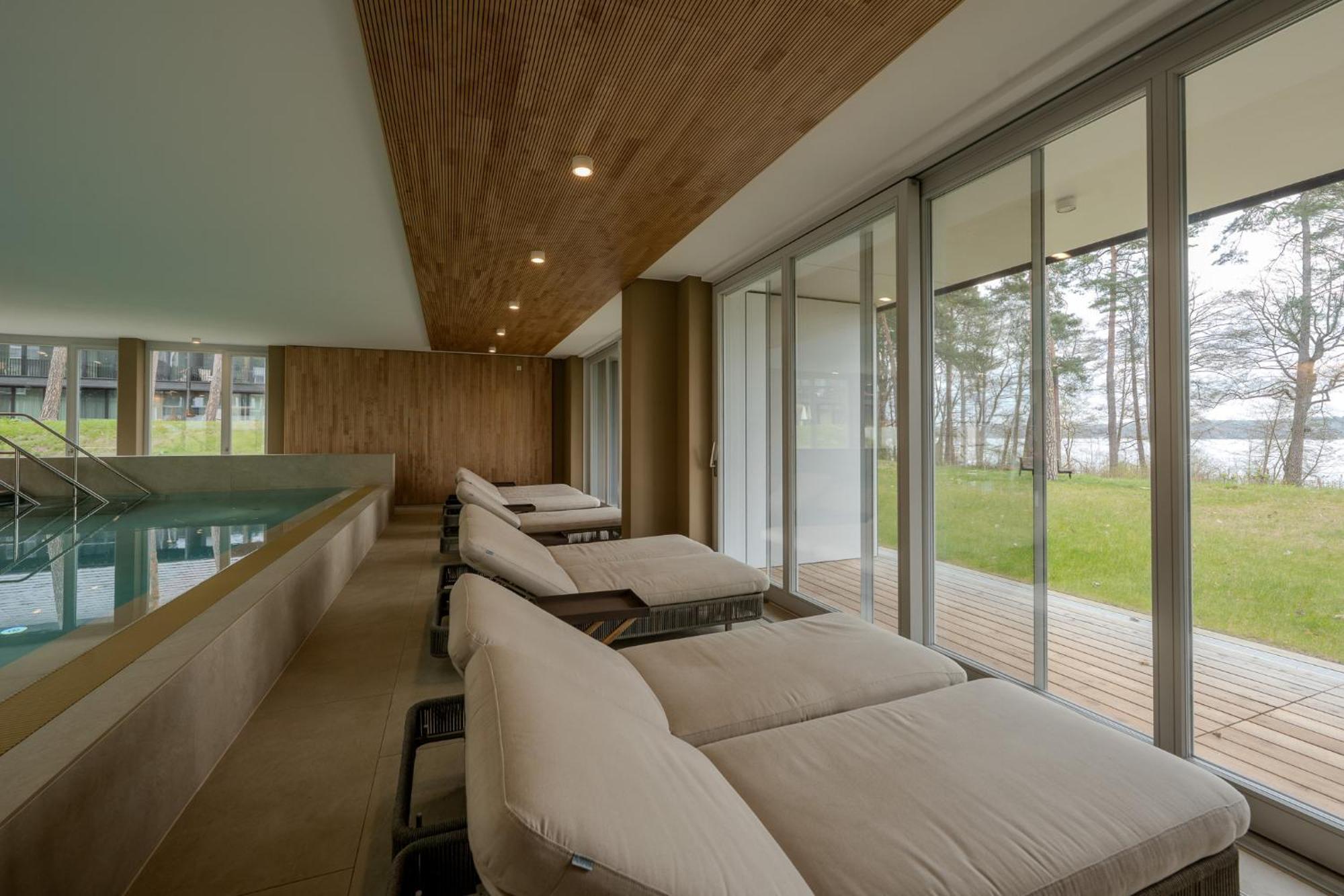 Marina Maisonette Seeblick Mit Pool Und Sauna Bad Saarow Kültér fotó