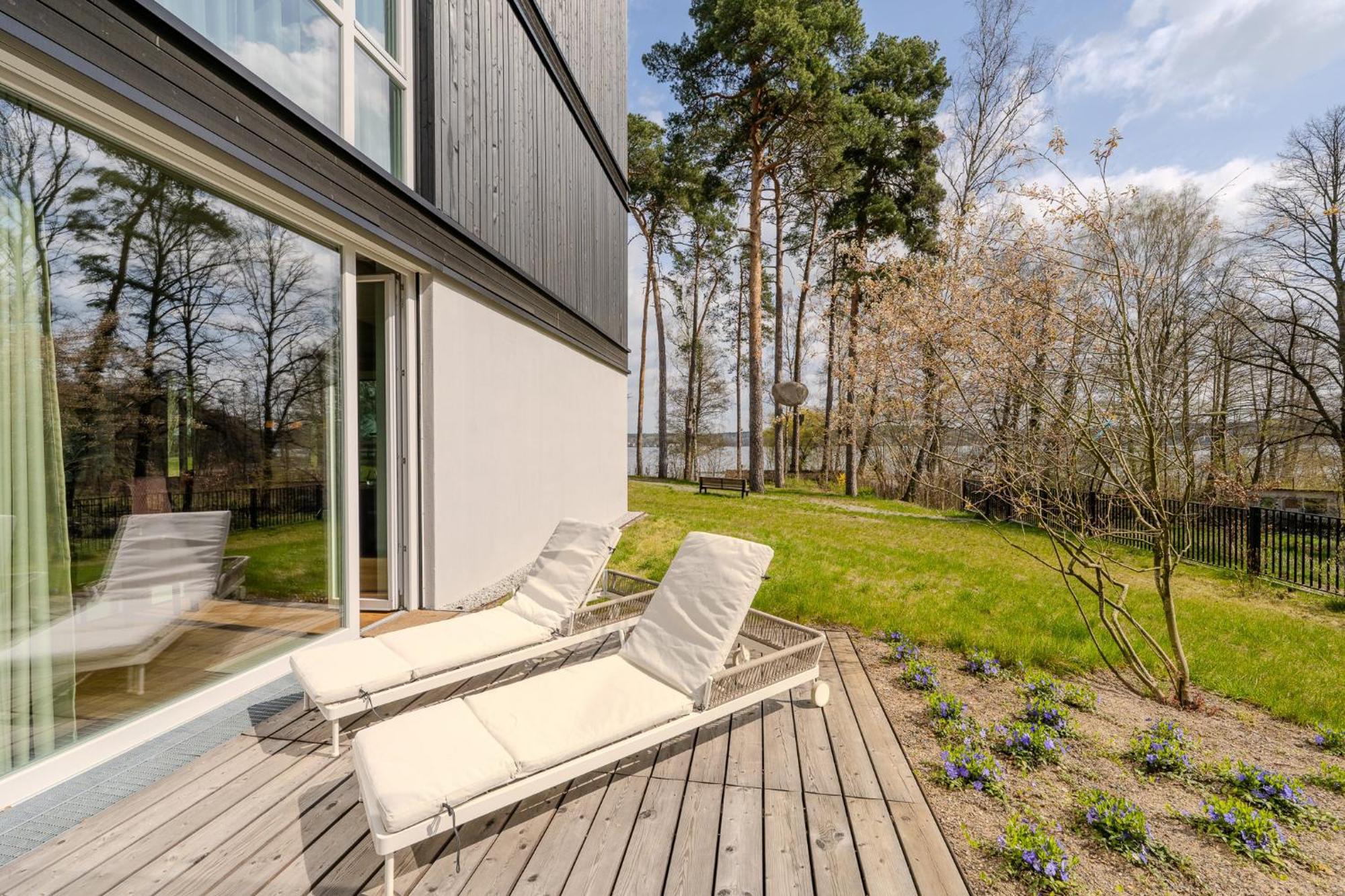 Marina Maisonette Seeblick Mit Pool Und Sauna Bad Saarow Kültér fotó