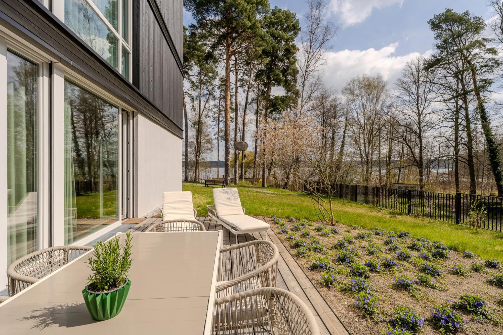 Marina Maisonette Seeblick Mit Pool Und Sauna Bad Saarow Kültér fotó